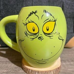 Dr. Seuss Grinch Mug - Green and Yellow